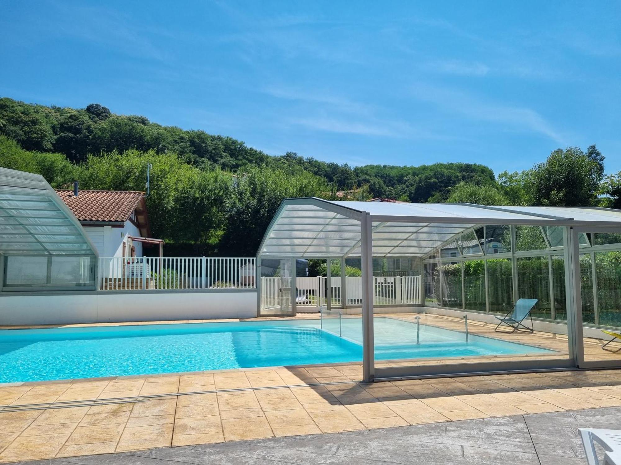 Chalet Etxetxoa, De 1 A 4 Personnes Avec Climatisation, Terrain Prive Et Piscine هاسبارن المظهر الخارجي الصورة